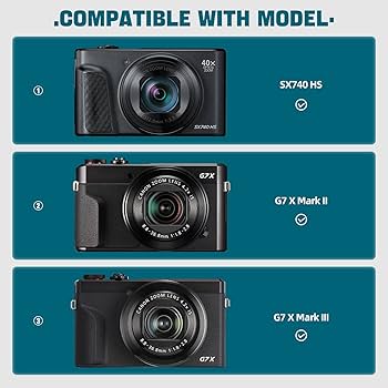 Amazon.com : HESPLUS Camera Case for Canon PowerShot SX740
